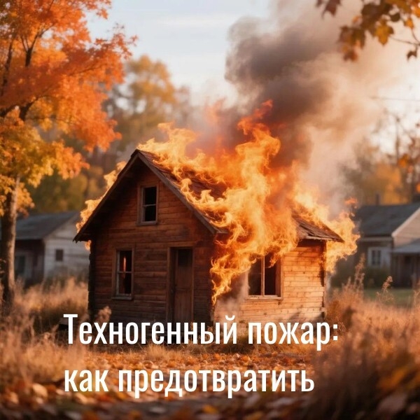 Что такое техногенный пожар и как его не допустить